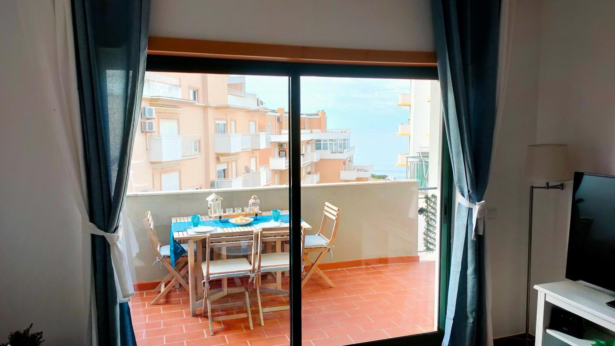 Cantinho Do Sol - Sea View, Quiet, Cozy And Relaxing Flat Armação de Pêra Esterno foto